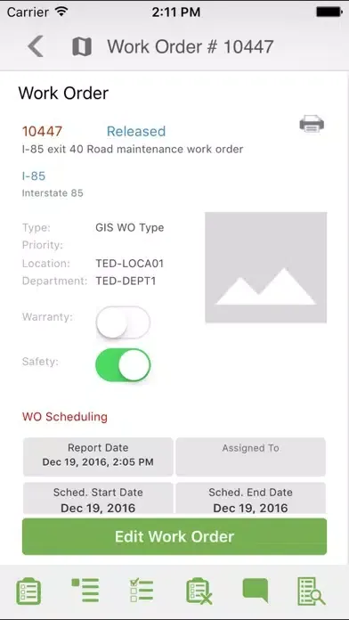 Скриншоты EAM Mobile for Manufacture
