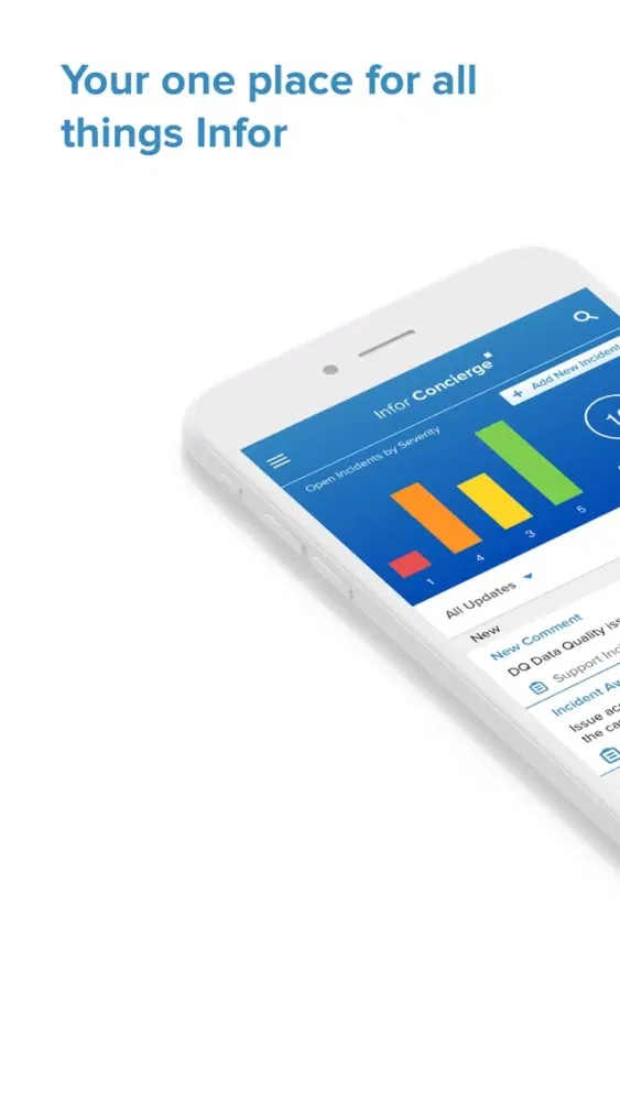ภาพหน้าจอของ Infor Concierge