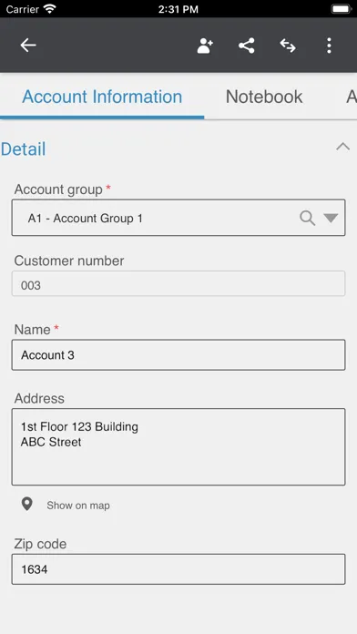 Infor M3 CLM Cloud Screenshots