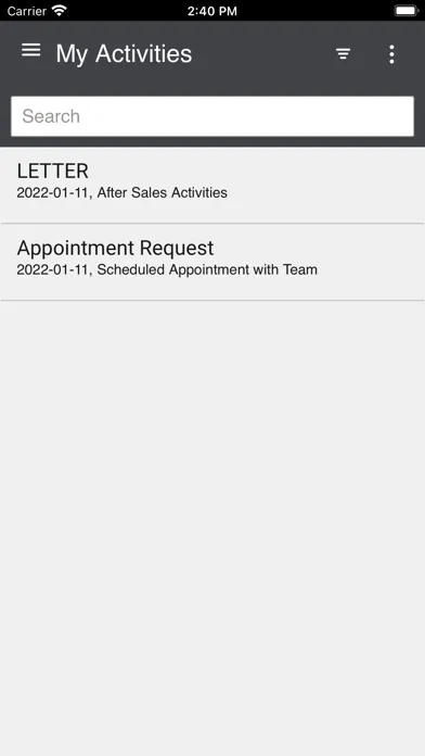 Infor M3 CLM Cloud Screenshots