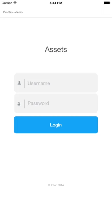 Screenshot di Infor Lawson Mobile Assets