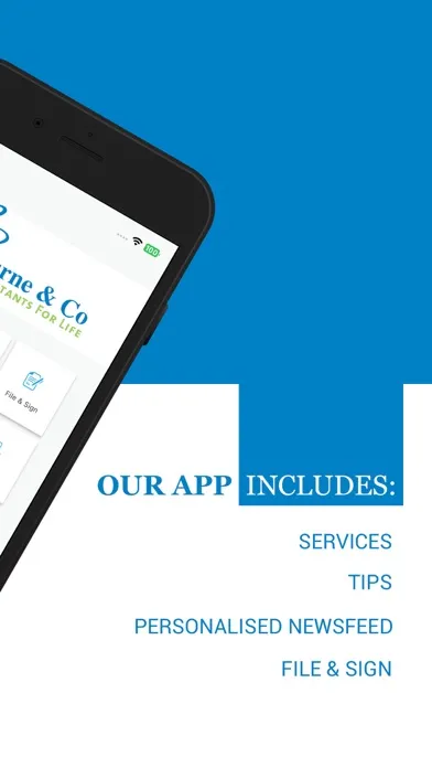 Ảnh chụp màn hình của Bourne & Co