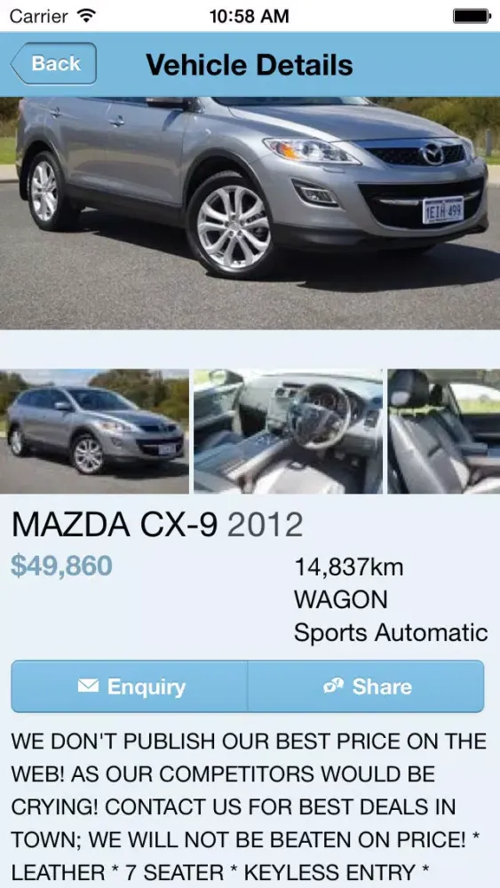Parkland Mazda Mobile应用截图