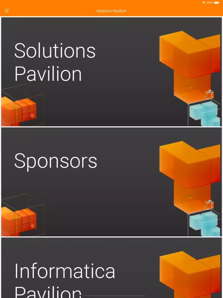 Informatica Events iPad 應用截圖