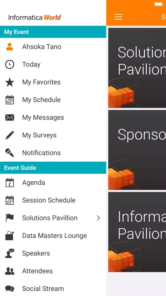 Informatica Events應用截圖