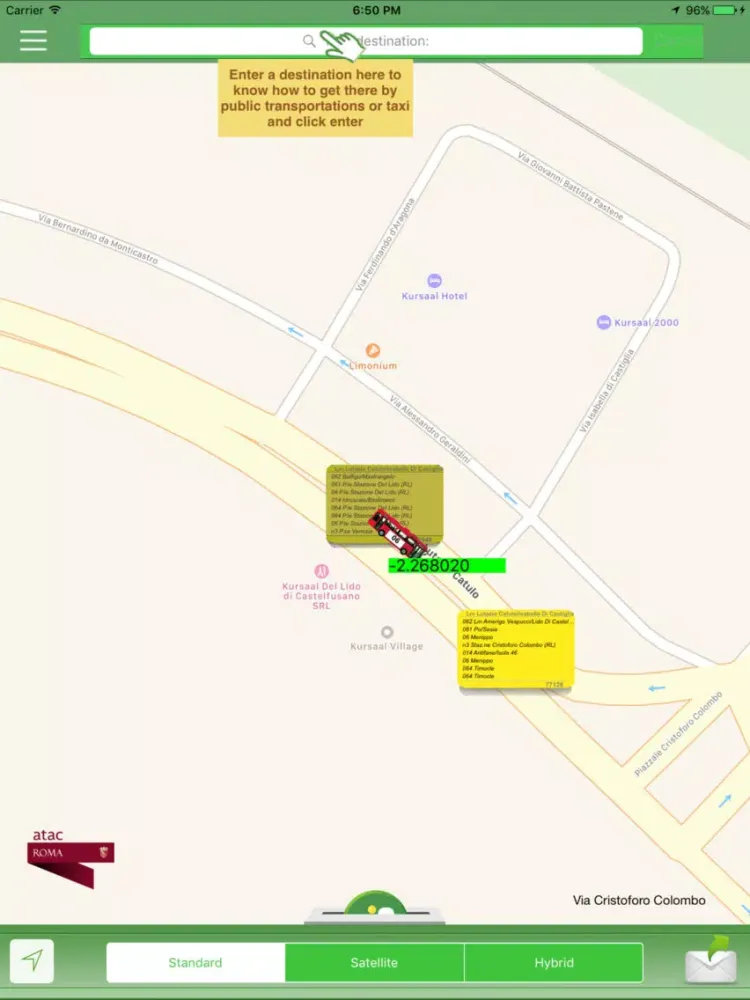 In Arrivo! HD - Complete support for your mobility iPad  Screenshots