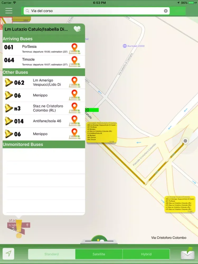 In Arrivo! HD - Complete support for your mobility iPad  Screenshots