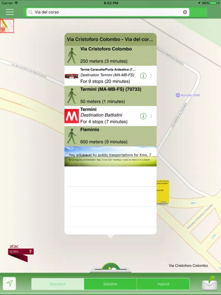 In Arrivo! HD - Complete support for your mobility iPad  Screenshots