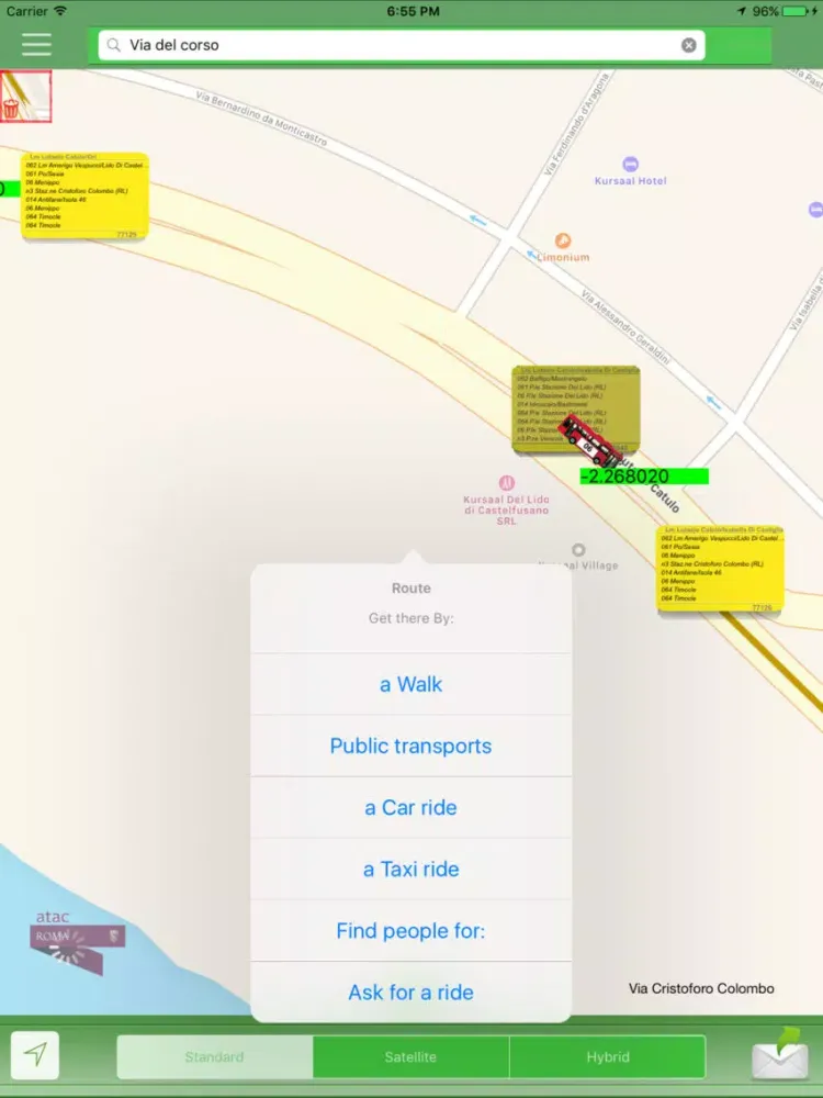 In Arrivo! HD - Complete support for your mobility iPad  Screenshots
