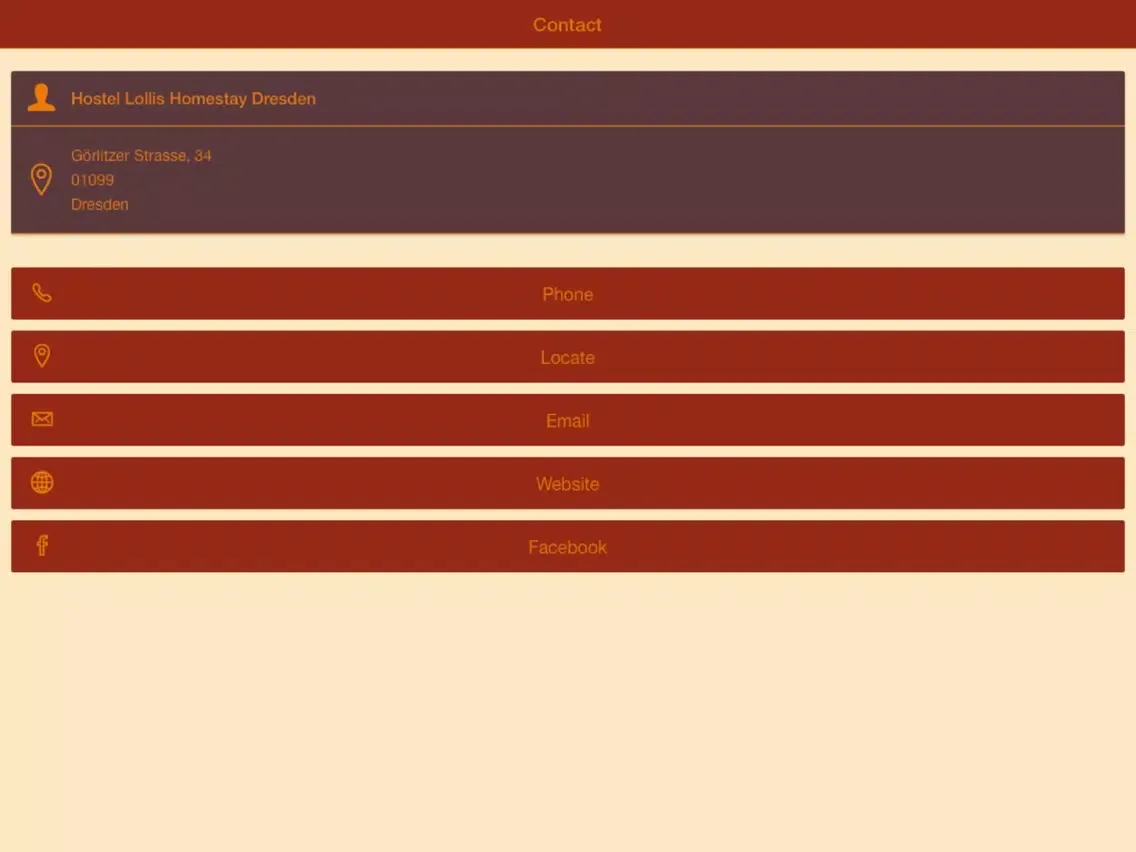 Lollis Homestay Hostel Dresden iPad 应用截图