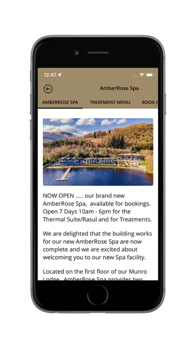 Tangkapan skrin Lodge on Loch Lomond