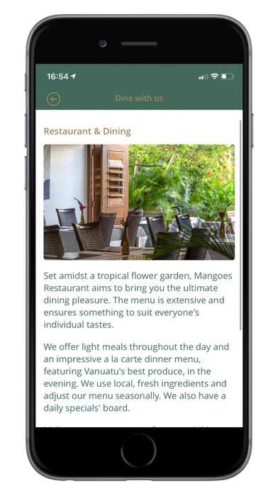 Captures d'écran de Mangoes Resort