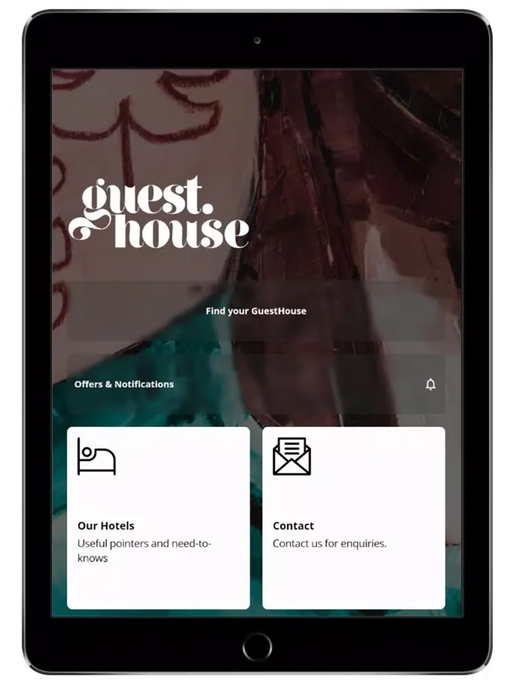 Скриншоты GuestHouse Hotels iPad 
