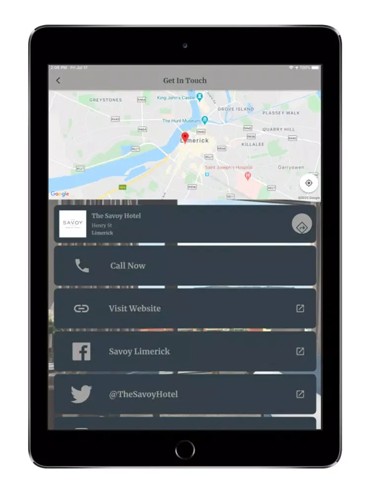 تصاویر The Savoy Hotel Limerick iPad 