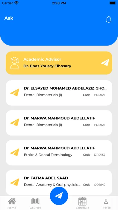 Al Salam University SIS App Ekran Görüntüleri