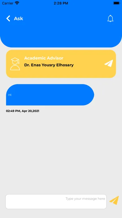 Al Salam University SIS App Ekran Görüntüleri