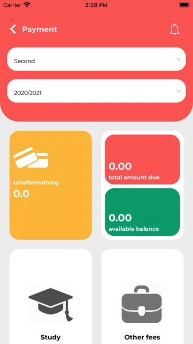 Al Salam University SIS App Ekran Görüntüleri