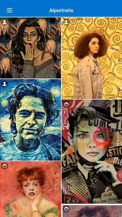 Tangkapan skrin AIportraits - AI Photo Editor