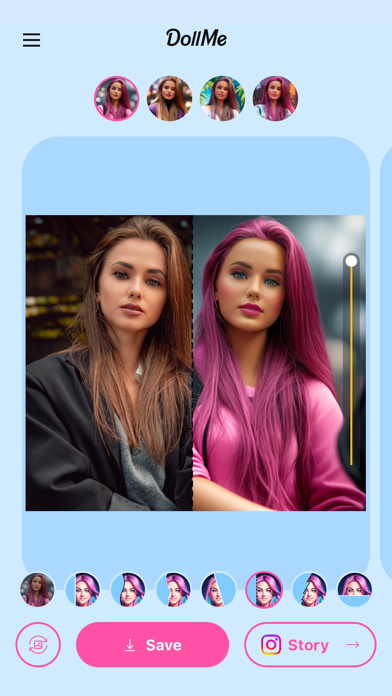DollMe - Avatar Doll Maker سکرین شاٹس