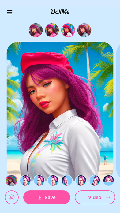 DollMe - Avatar Doll Maker سکرین شاٹس