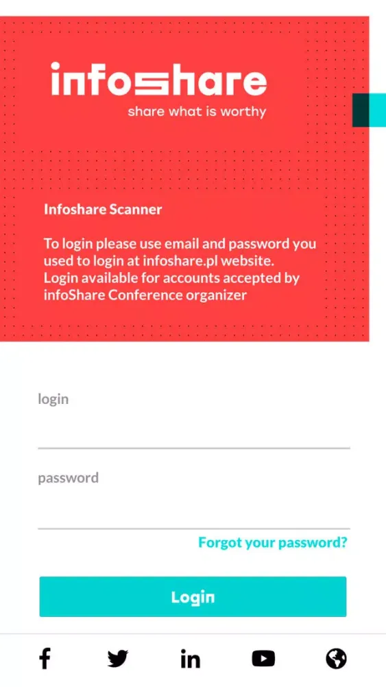 Infoshare Scanner স্ক্রিনশট