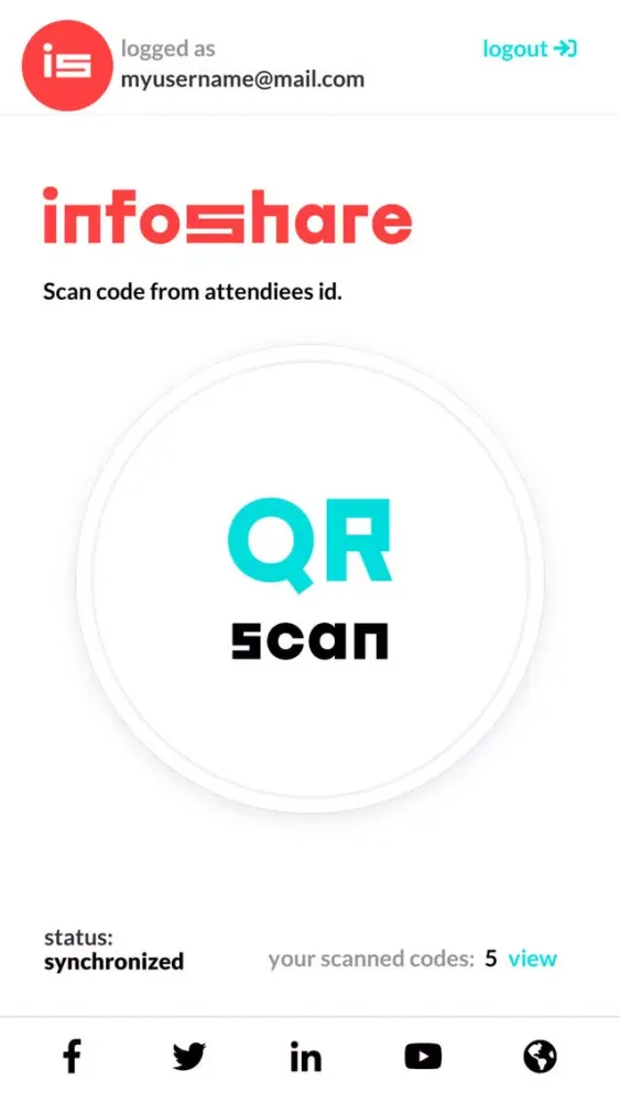 Infoshare Scanner স্ক্রিনশট