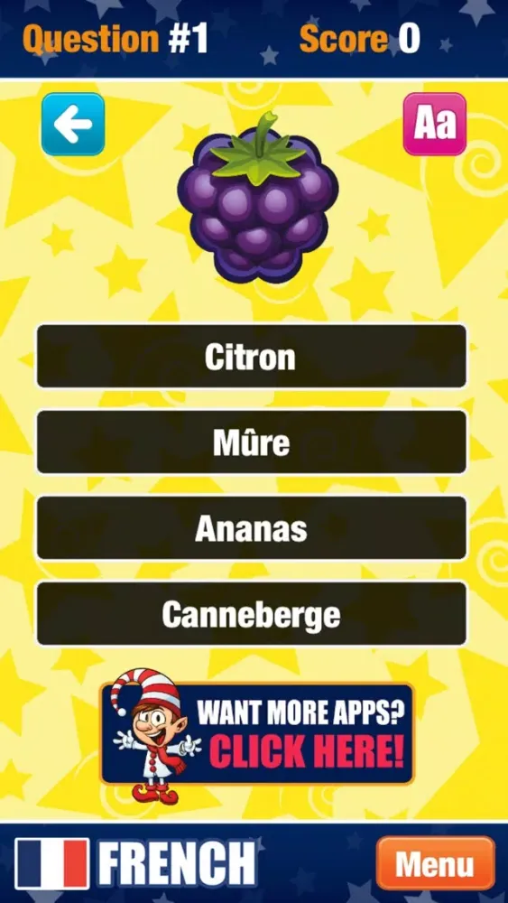 Zrzuty ekranu Learn French Words and Pronunciation