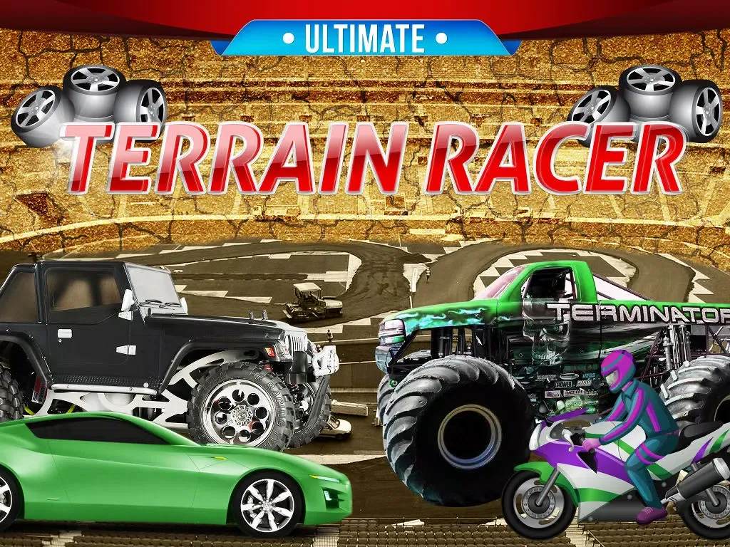 Ảnh chụp màn hình của An Ultimate Terrain Race - HD Free iPad 