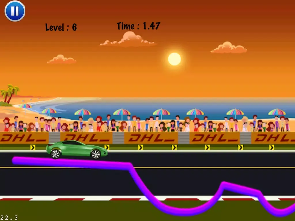 Ảnh chụp màn hình của An Ultimate Terrain Race - HD Free iPad 