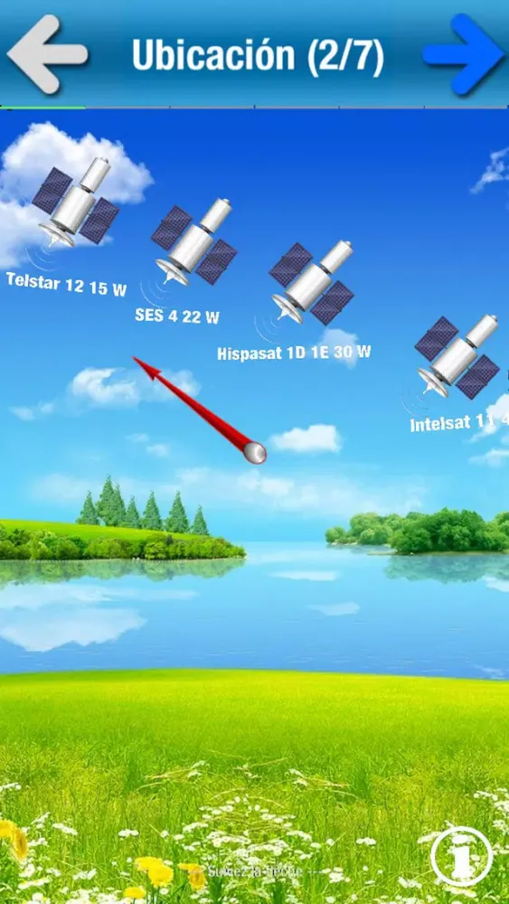 Captures d'écran de SatCatcher parábola Alineación