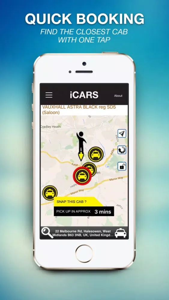 Ảnh chụp màn hình của iCars