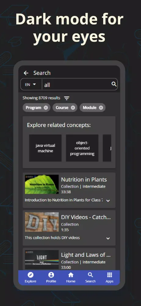 Zrzuty ekranu Infosys Springboard