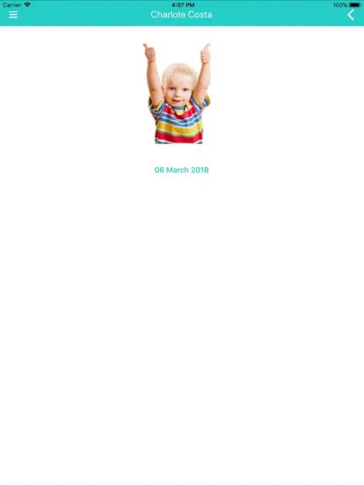 App4Daycare iPad  स्क्रीनशॉट