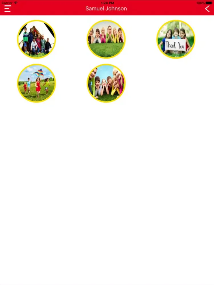 Capturas de pantalla de Kidzcare iPad 