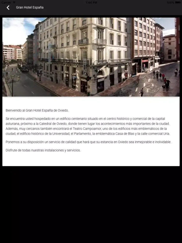 Gran Hotel España iPad  سکرین شاٹس