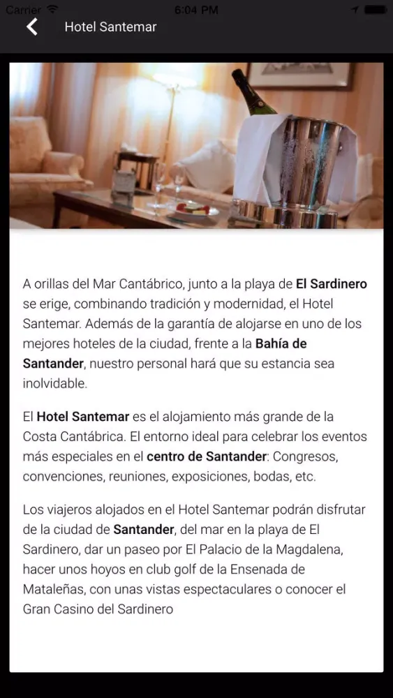 Hotel Santemar Santander Screenshots