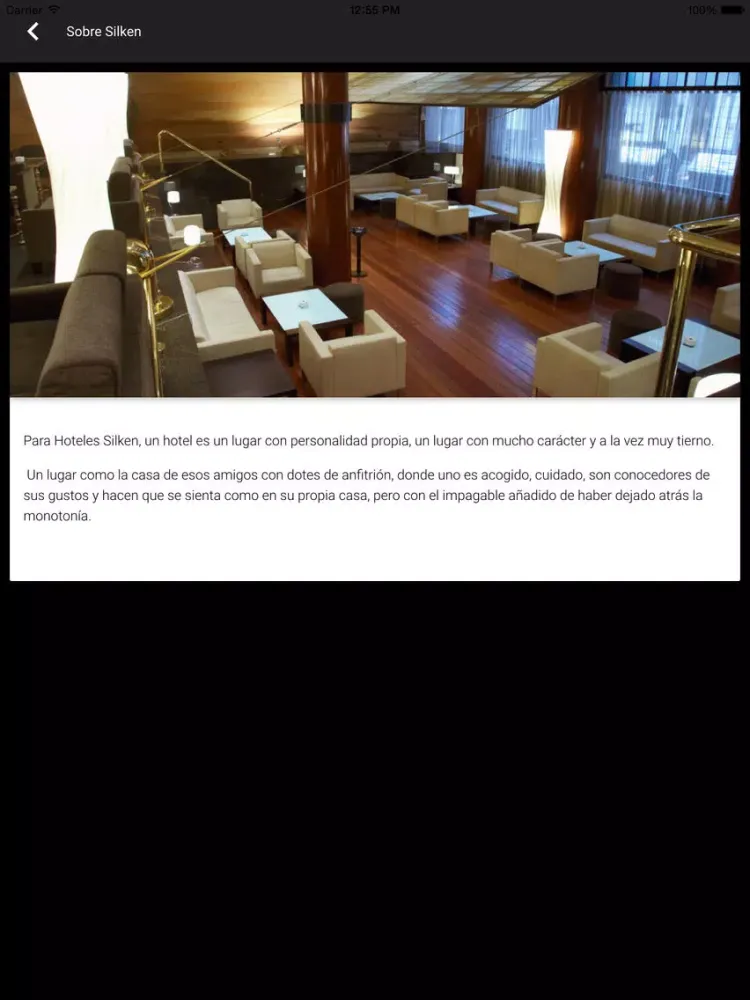 Hotel Silken Indautxu Bilbao iPad  سکرین شاٹس