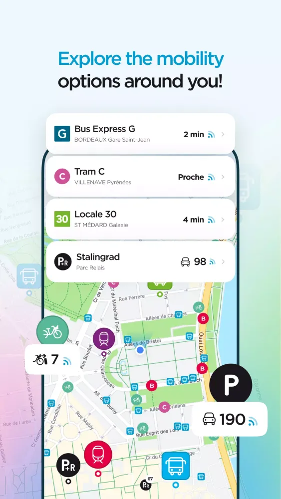 TBM mobilités Ekran Görüntüleri