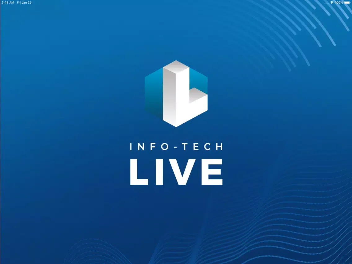 Info-Tech LIVE Events iPad  スクリーンショット