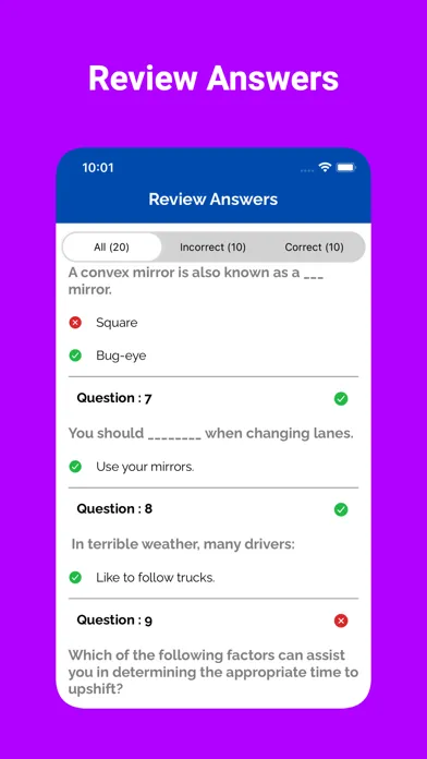 Arkansas CDL Prep Test Screenshots