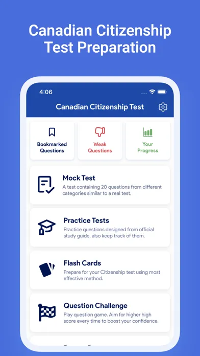 Canadian Citizenship Test Ques 스크린샷