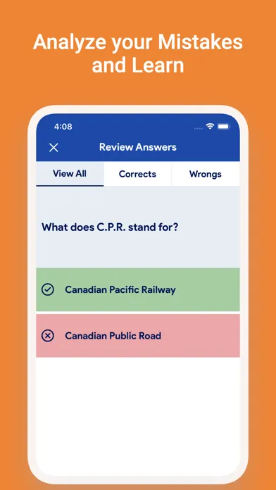 Canadian Citizenship Test Ques 스크린샷