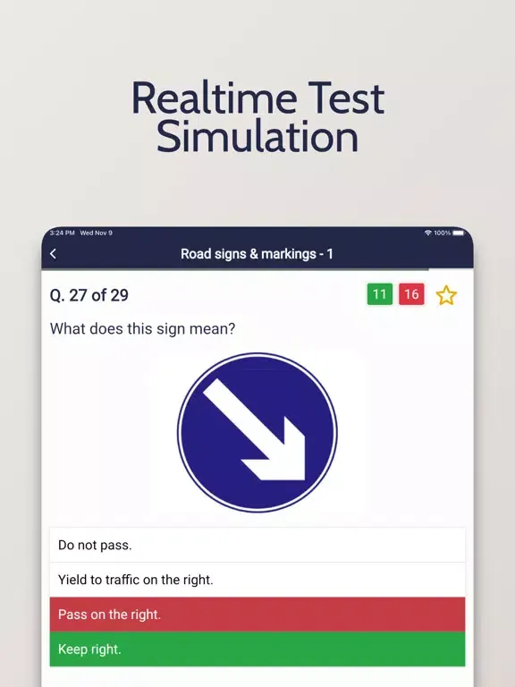 Driver Theory Test DTT Ireland iPad  スクリーンショット