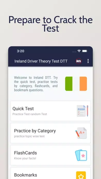 Driver Theory Test DTT Ireland スクリーンショット