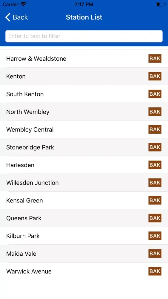 London Tube - Route Planner سکرین شاٹس