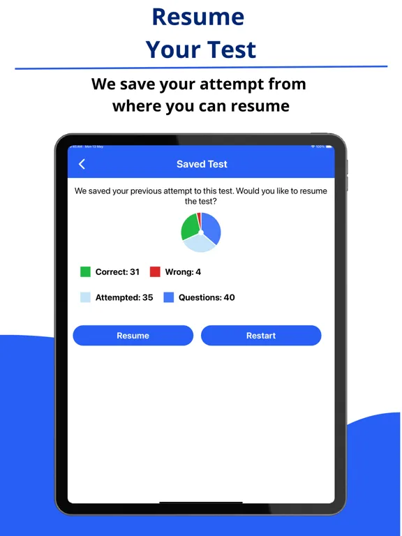 Missouri DOR Permit Test iPad 應用截圖