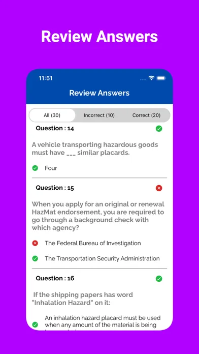Nebraska CDL Prep Test स्क्रीनशॉट