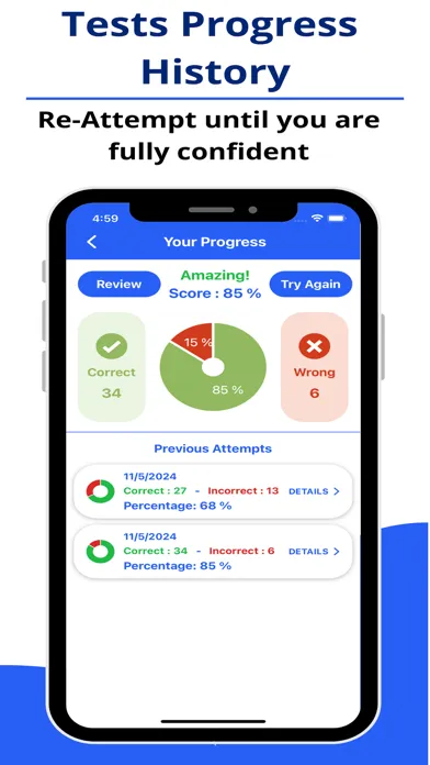 RI DMV Permit Test سکرین شاٹس