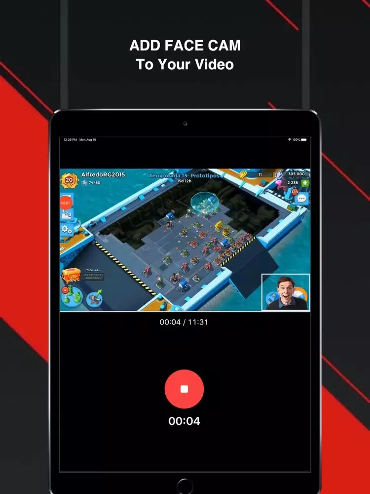 Screen Recorder for OBS Studio iPad  Ekran Görüntüleri