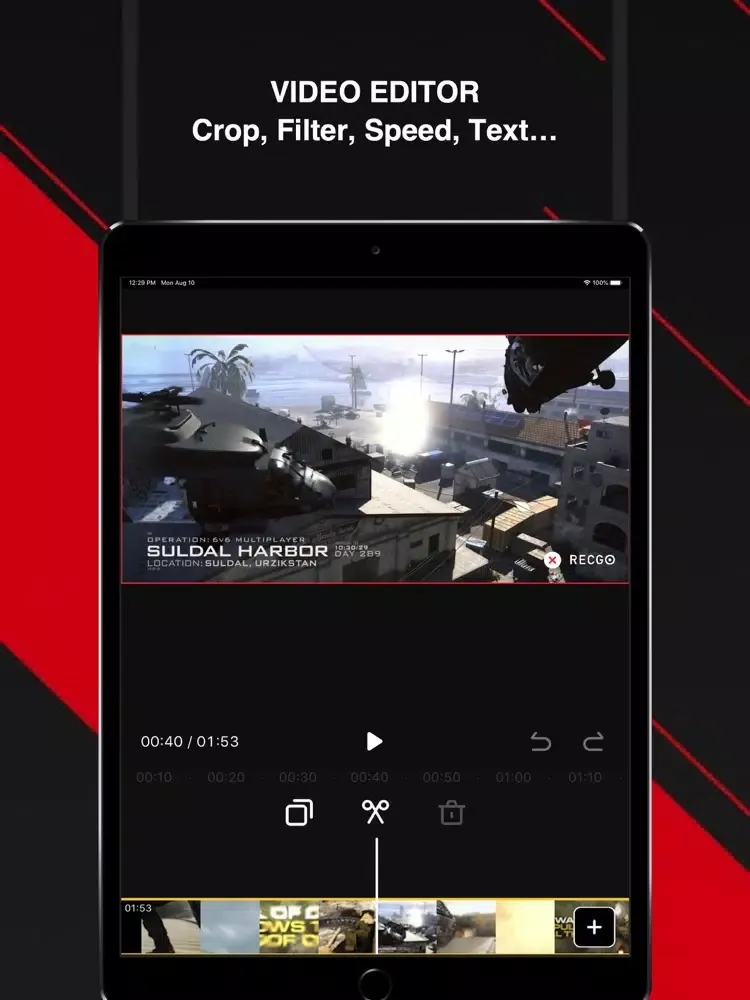 Screen Recorder for OBS Studio iPad  Ekran Görüntüleri